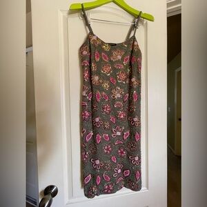 Sequin Embroidered Mini Dress